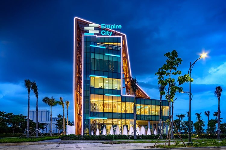 Cập nhật tiến độ thi công dự án Empire City Thủ Thiêm